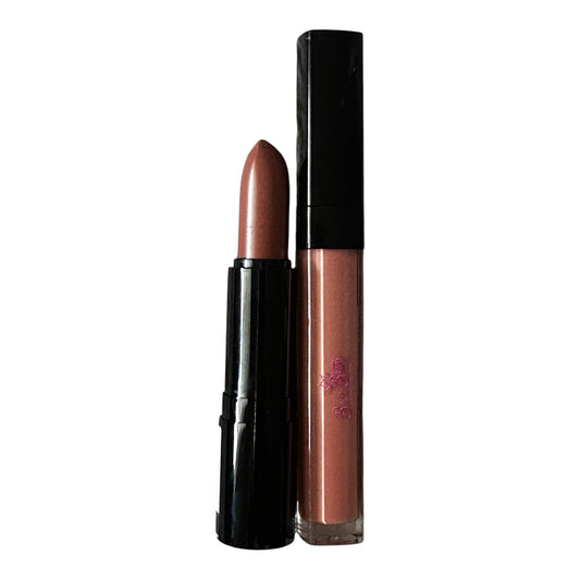 Naughty Nude lipstick and My Treat lip oil Duo