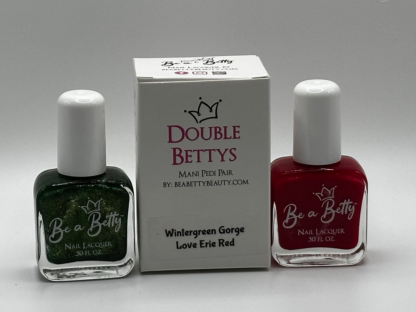 Double Bettys-Love Erie Red & Wintergreen Gorge